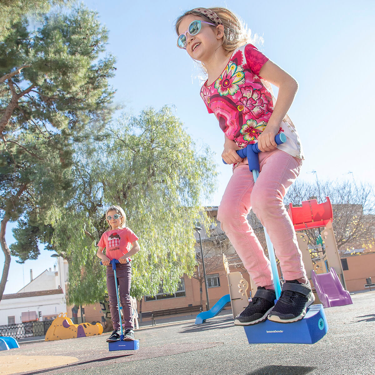 InnovaGoods Rubber Pogo Stick Funp – Produktansicht 1