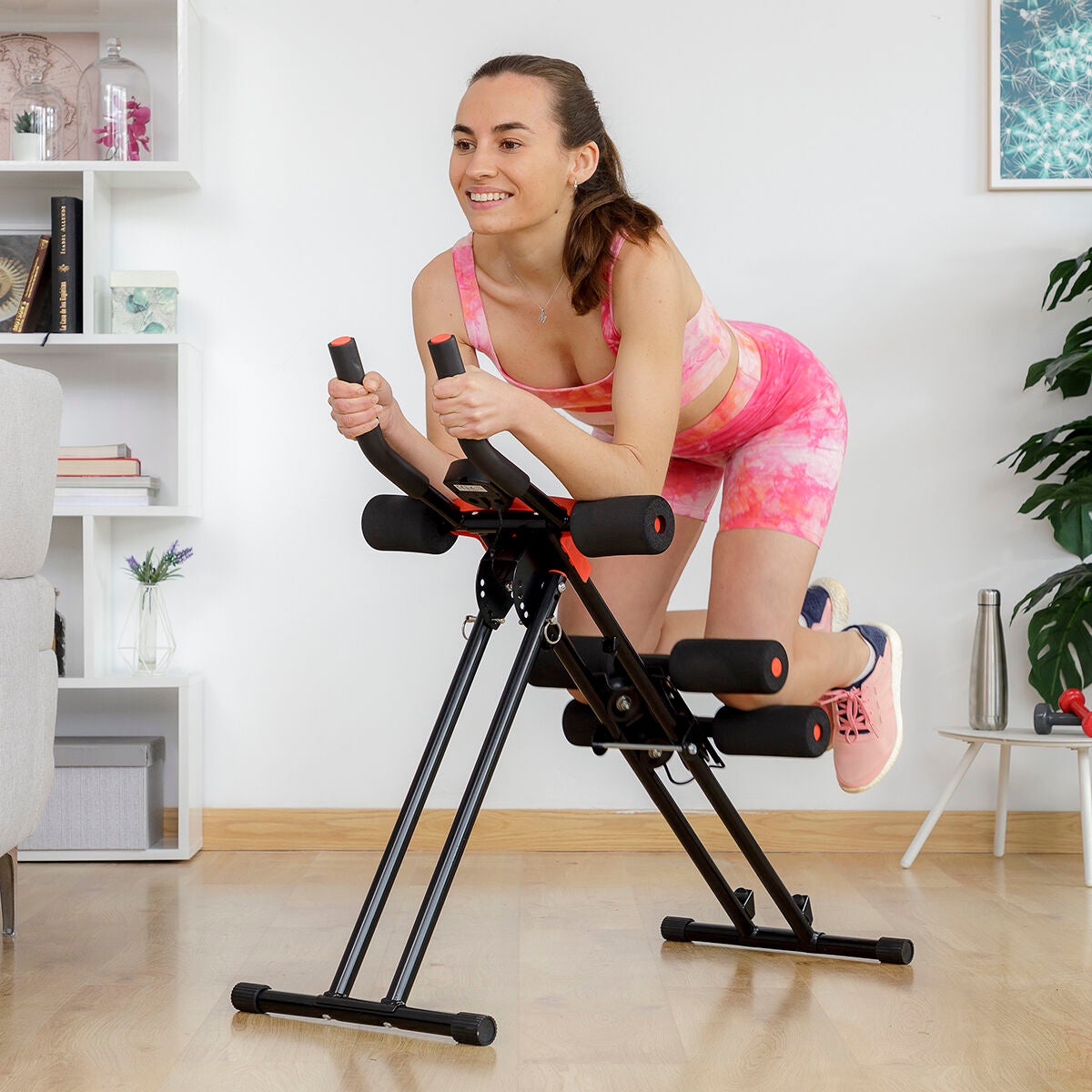 InnovaGoods Klappbar Bauchtrainer mit Trainingsanleitung Plawer – Produktansicht 4