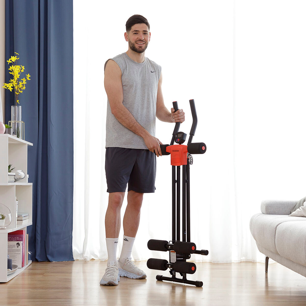 InnovaGoods Klappbar Bauchtrainer mit Trainingsanleitung Plawer – Produktansicht 5