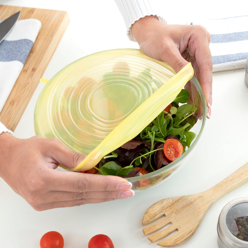 Set aus 10 Wiederverwendbar & Verstellbar Küche Lids Lilyd InnovaGoods – Produktansicht 3