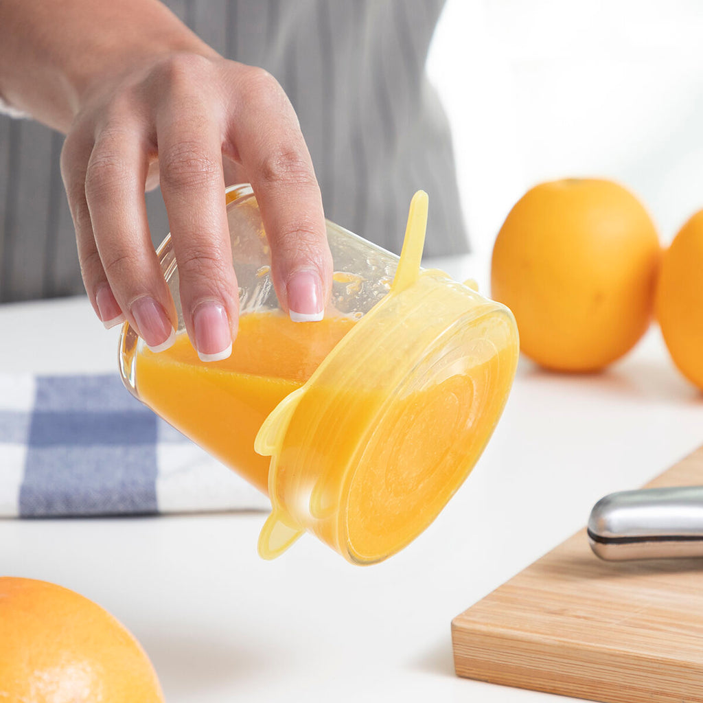 Set aus 10 Wiederverwendbar & Verstellbar Küche Lids Lilyd InnovaGoods – Produktansicht 7