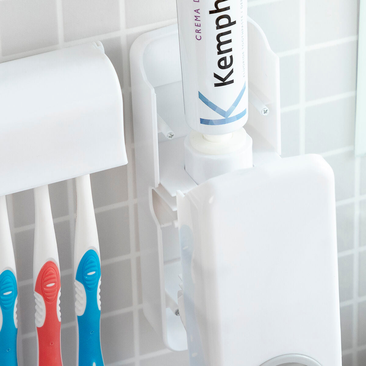 InnovaGoods Toothpaste Dispenser & Halter Diseeth – Produktansicht 6