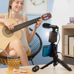 Vlogging Kit mit Leicht, Mikrofon & Fern Steuerung Plodni InnovaGoods – Produktansicht 1