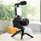 Vlogging Kit mit Leicht, Mikrofon & Fern Steuerung Plodni InnovaGoods – Produktansicht 8