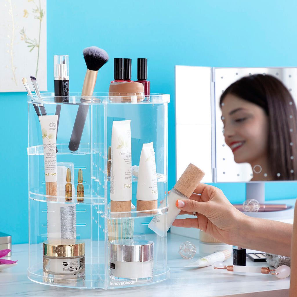 InnovaGoods Rotating Make-up Organiser Rolkup – Produktansicht 4
