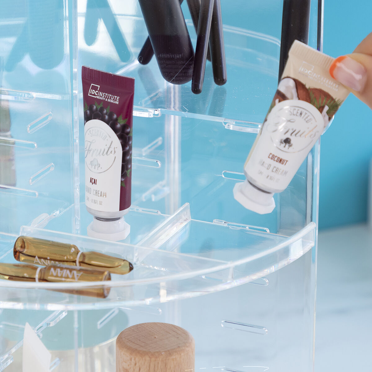 InnovaGoods Rotating Make-up Organiser Rolkup – Produktansicht 7
