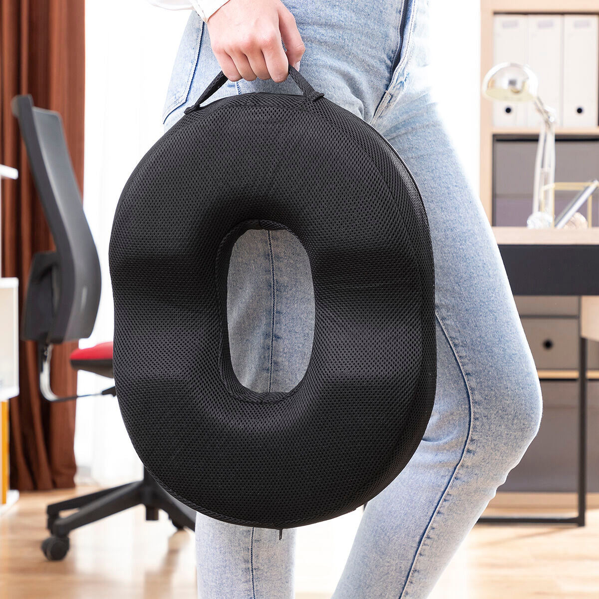 Gel & Bamboo Charcoal Kissen mit Removable Abdeckung Charnut InnovaGoods – Produktansicht 8
