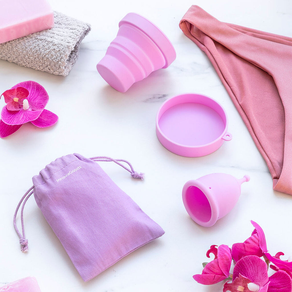 InnovaGoods Menstrual Cup mit Zubehör Kuppy – Produktansicht 2