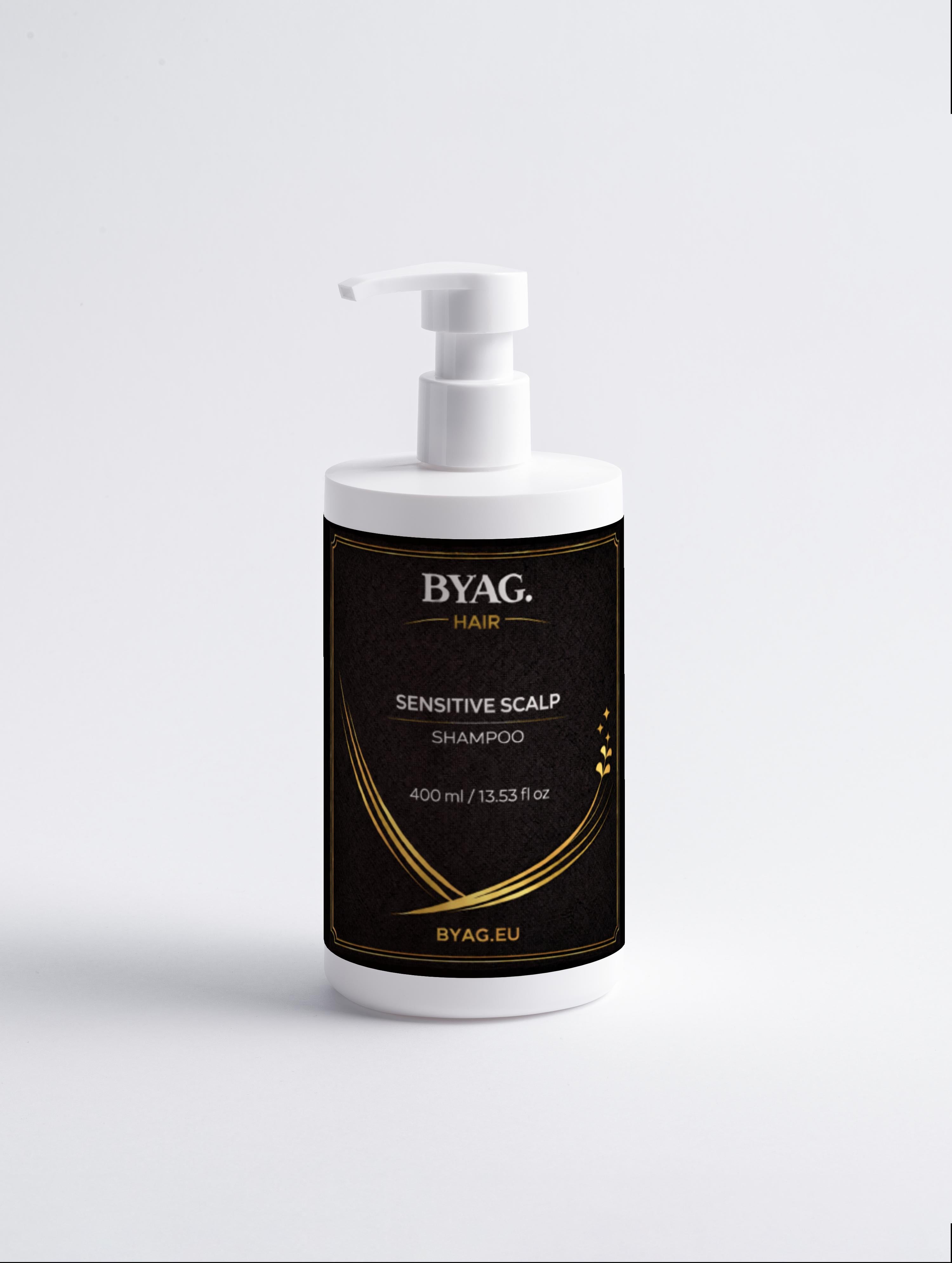 BYAG. Herren Sensitiv-Kopfhaut-Shampoo – Produktansicht 1
