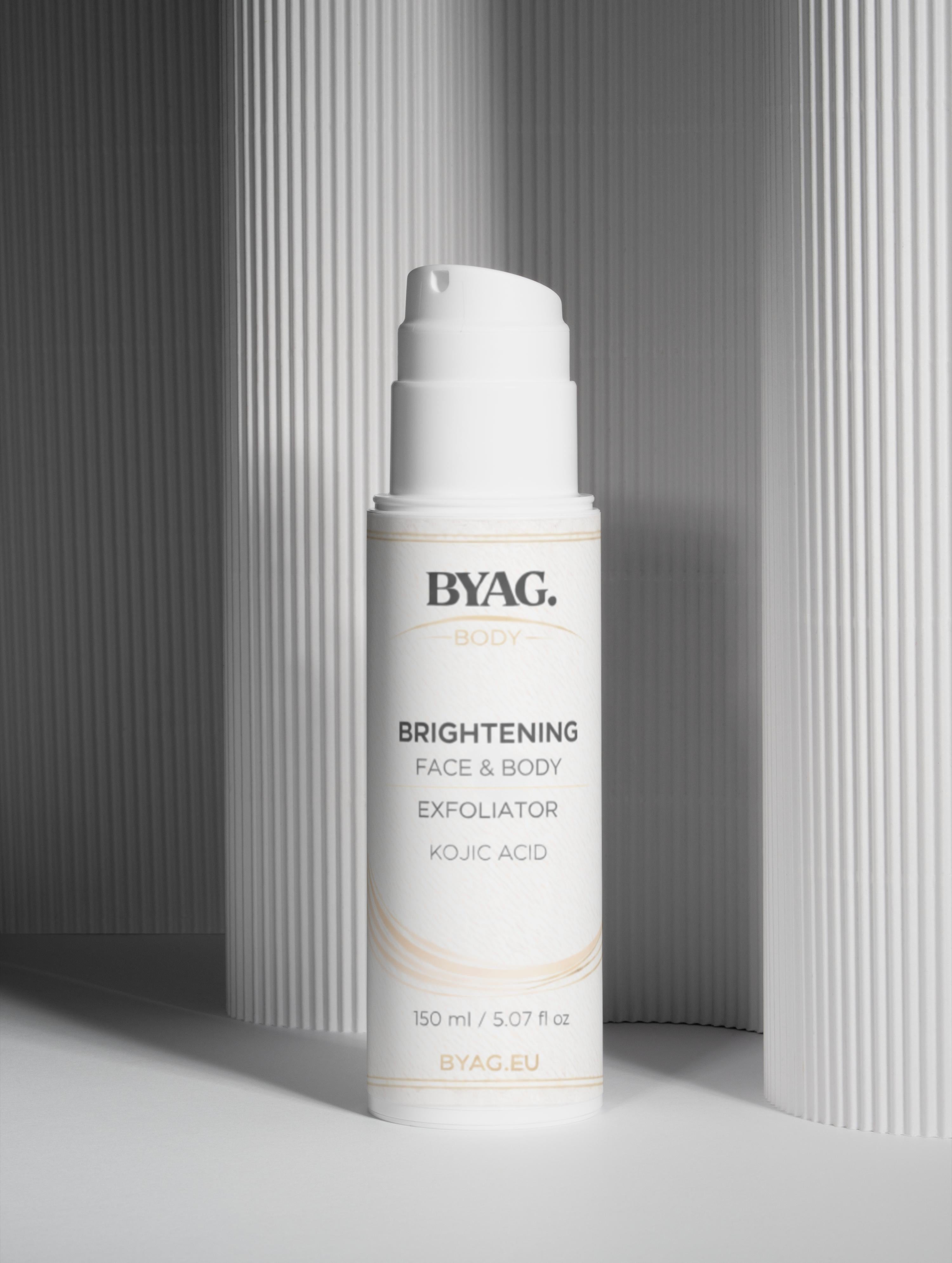 BYAG. Gesichts- und Körperpeeling – Kojic Acid – Produktansicht 3