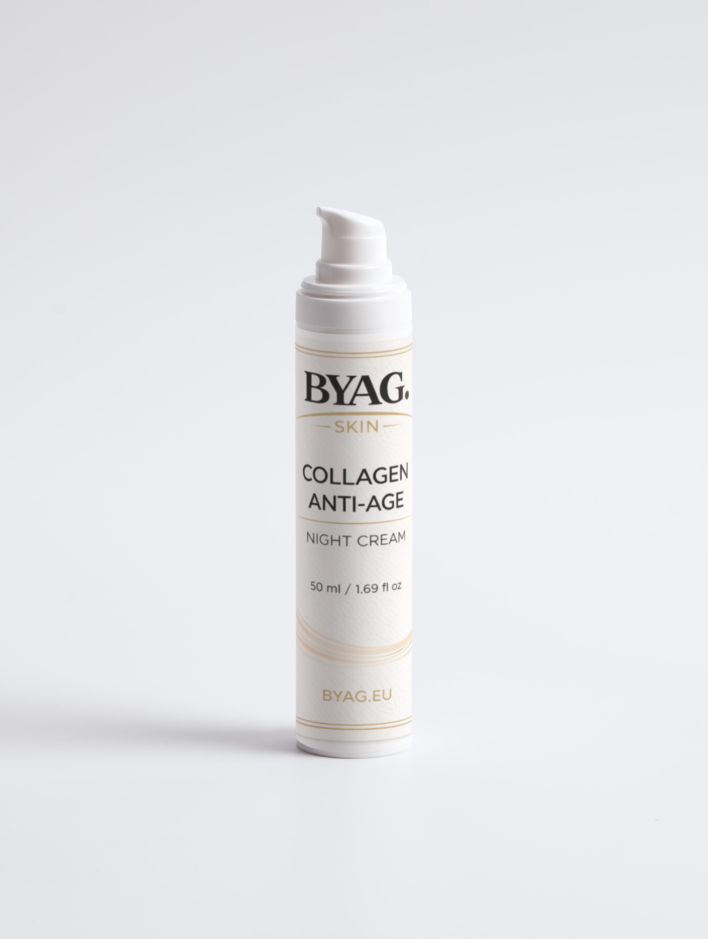 BYAG. Kollagen Nachtcreme – Produktansicht 3