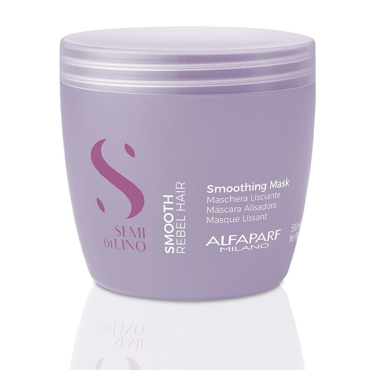 Alfaparf Milano Feuchtigkeitsmaske Semi Di Lino Smooth 500 ml