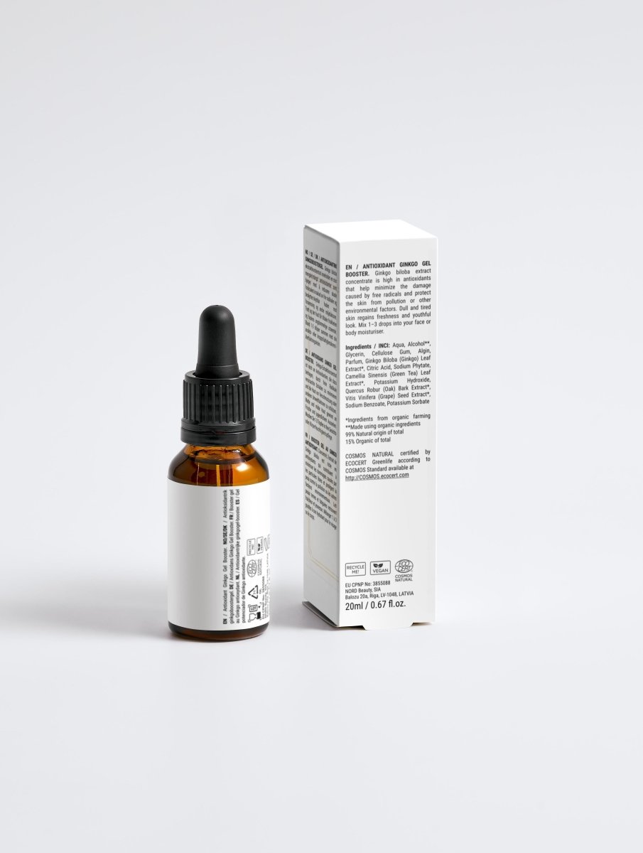 BYAG. Antioxidant Ginkgo Gel Booster