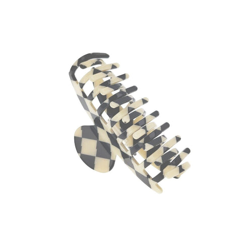Araban Clip Weiß Schwarz Squared – Produktbild 1