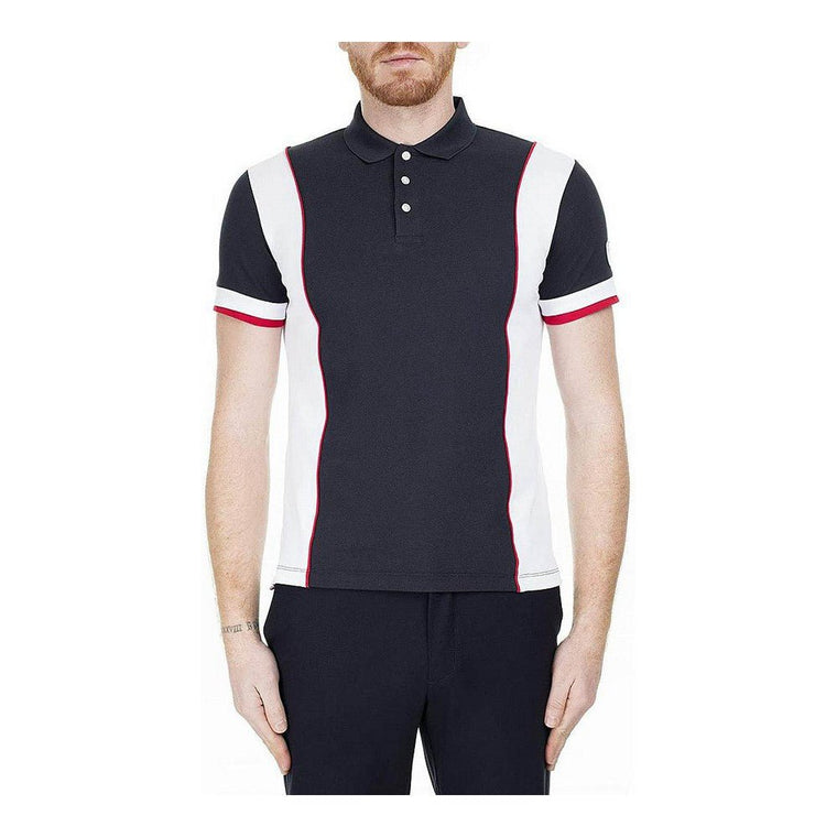Armani Jeans Herren Kurzarm Poloshirt Shirt C1578 Marineblau