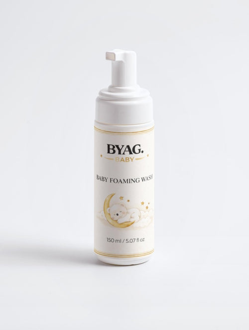 BYAG baby gentle foaming wash