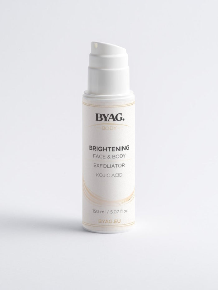 BYAG. Brightening Face & Body Exfoliator – Kojic Acid