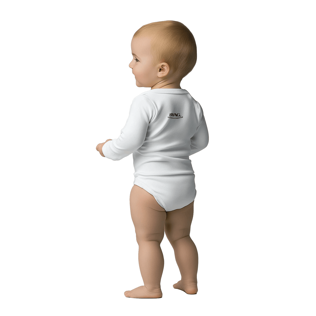 BYAG. Baby Long Sleeve Bodysuit - BYAG.DEPrint MaterialBYAG.DEBYAG.DE#original_value#12M