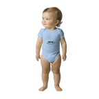 BYAG. Baby Short Sleeve Bodysuit – Blue - BYAG.DEPrint MaterialBYAG.DEBYAG.DE#original_value#12M