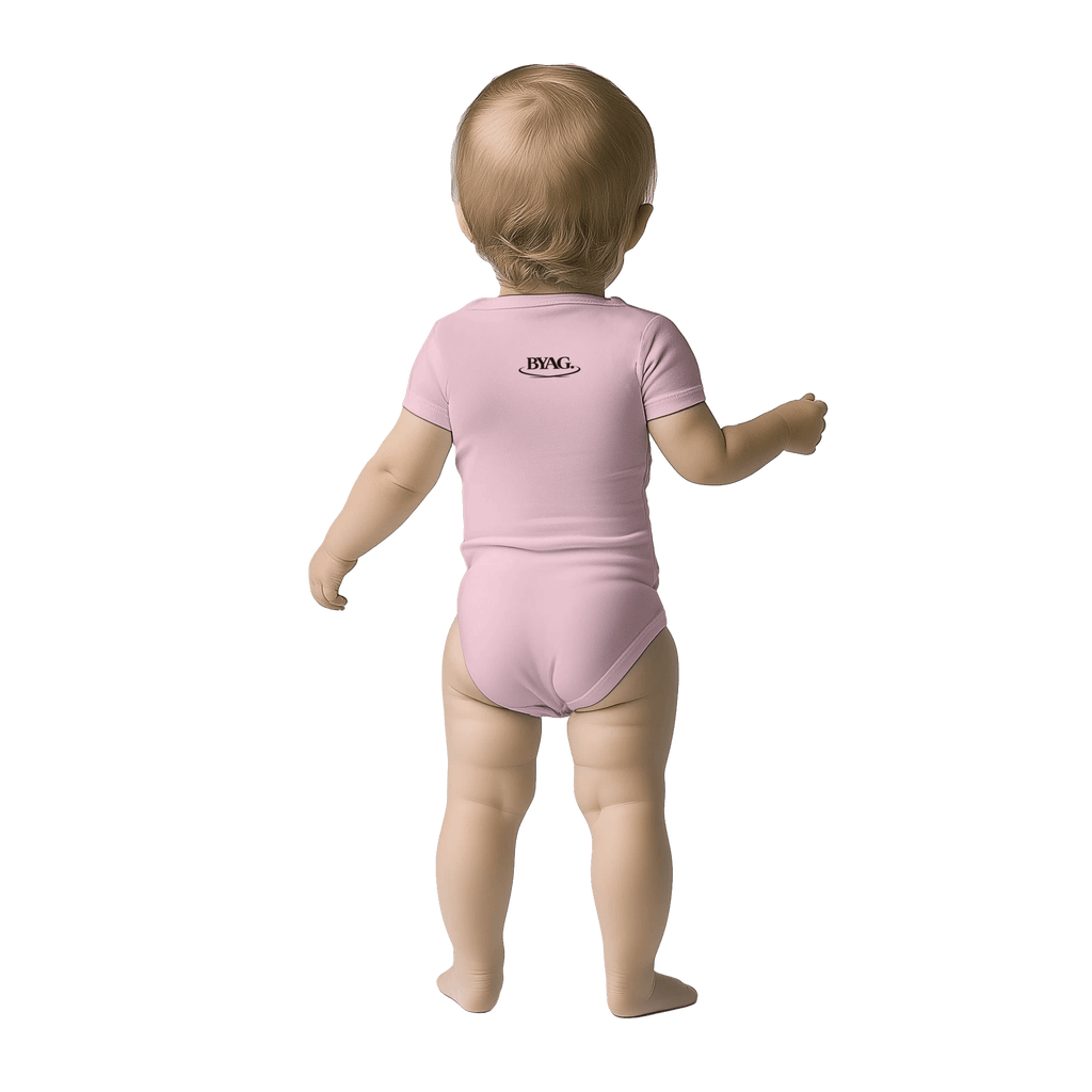 BYAG. Baby Short Sleeve Bodysuit – Pink - BYAG.DEPrint MaterialBYAG.DEBYAG.DE#original_value#12M