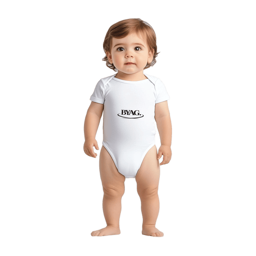 BYAG. Baby Short Sleeve Bodysuit – White - BYAG.DEPrint MaterialBYAG.DEBYAG.DE#original_value#12M