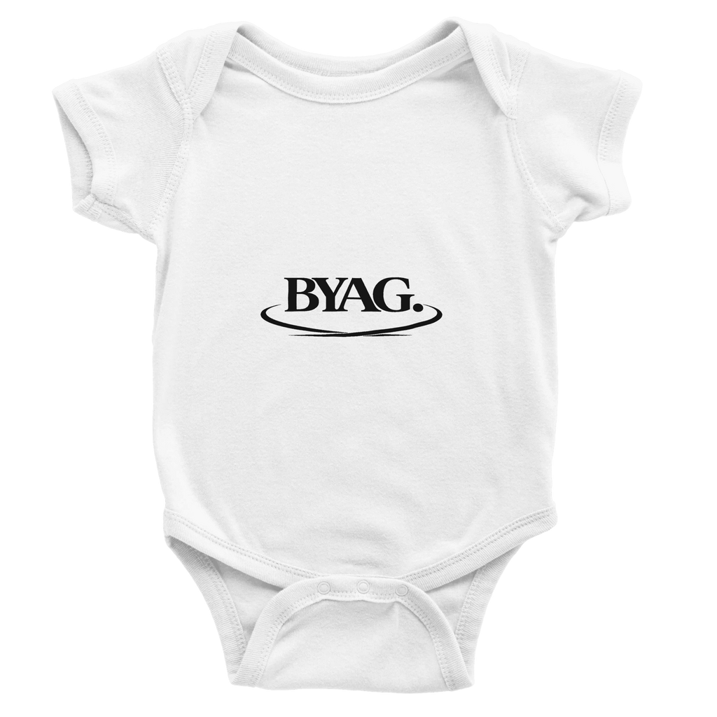 BYAG. Baby Short Sleeve Bodysuit – White - BYAG.DEPrint MaterialBYAG.DEBYAG.DE#original_value#12M