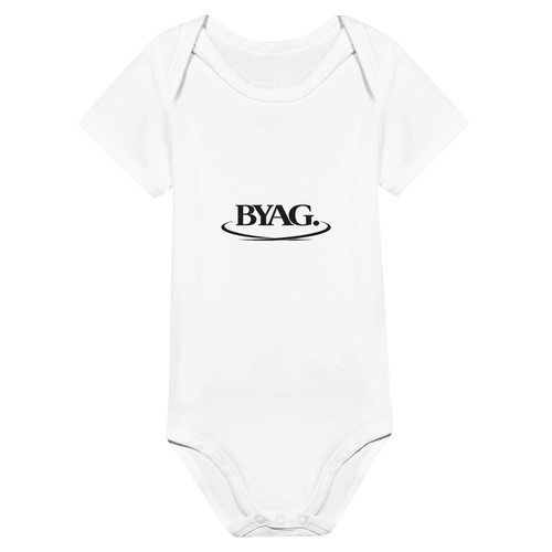 BYAG. Baby Short Sleeve Bodysuit – White - BYAG.DEPrint MaterialBYAG.DEBYAG.DE#original_value#12M