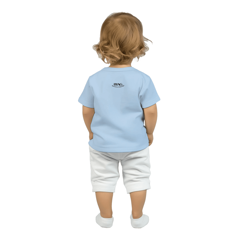 BYAG. Baby Cotton T-Shirt – Blue - BYAG.DEPrint MaterialBYAG.DEBYAG.DE#original_value#12M