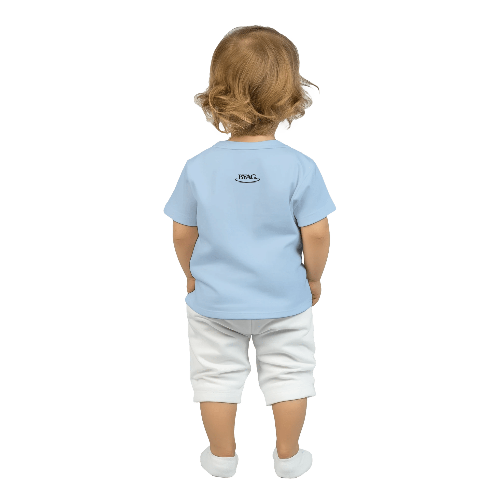 BYAG. Baby Cotton T-Shirt – Blue - BYAG.DEPrint MaterialBYAG.DEBYAG.DE#original_value#12M