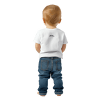 BYAG. Baby Cotton T-Shirt – White - BYAG.DEPrint MaterialBYAG.DEBYAG.DE#original_value#12M