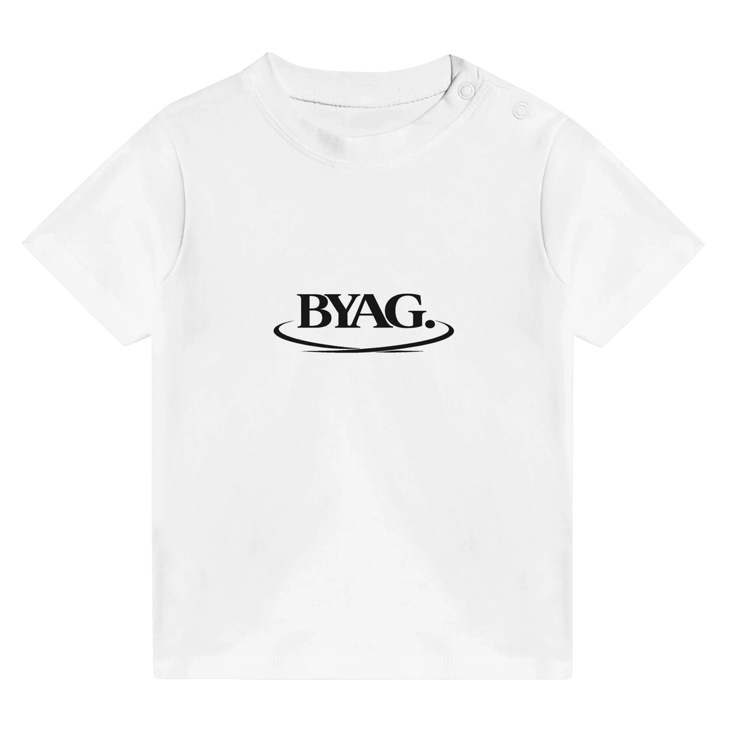 BYAG. Baby Cotton T-Shirt – White - BYAG.DEPrint MaterialBYAG.DEBYAG.DE#original_value#12M