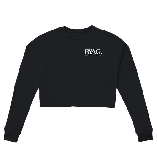 BYAG. Everyday Cropped Sweatshirt – Black von BYAG. | BYAG.