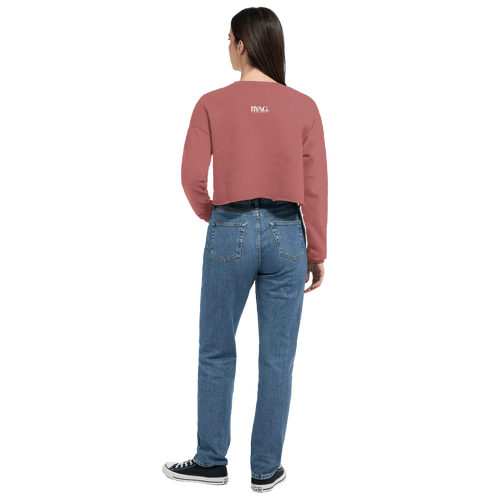 BYAG. Everyday Cropped Sweatshirt – Dusty Rose von BYAG. | BYAG.