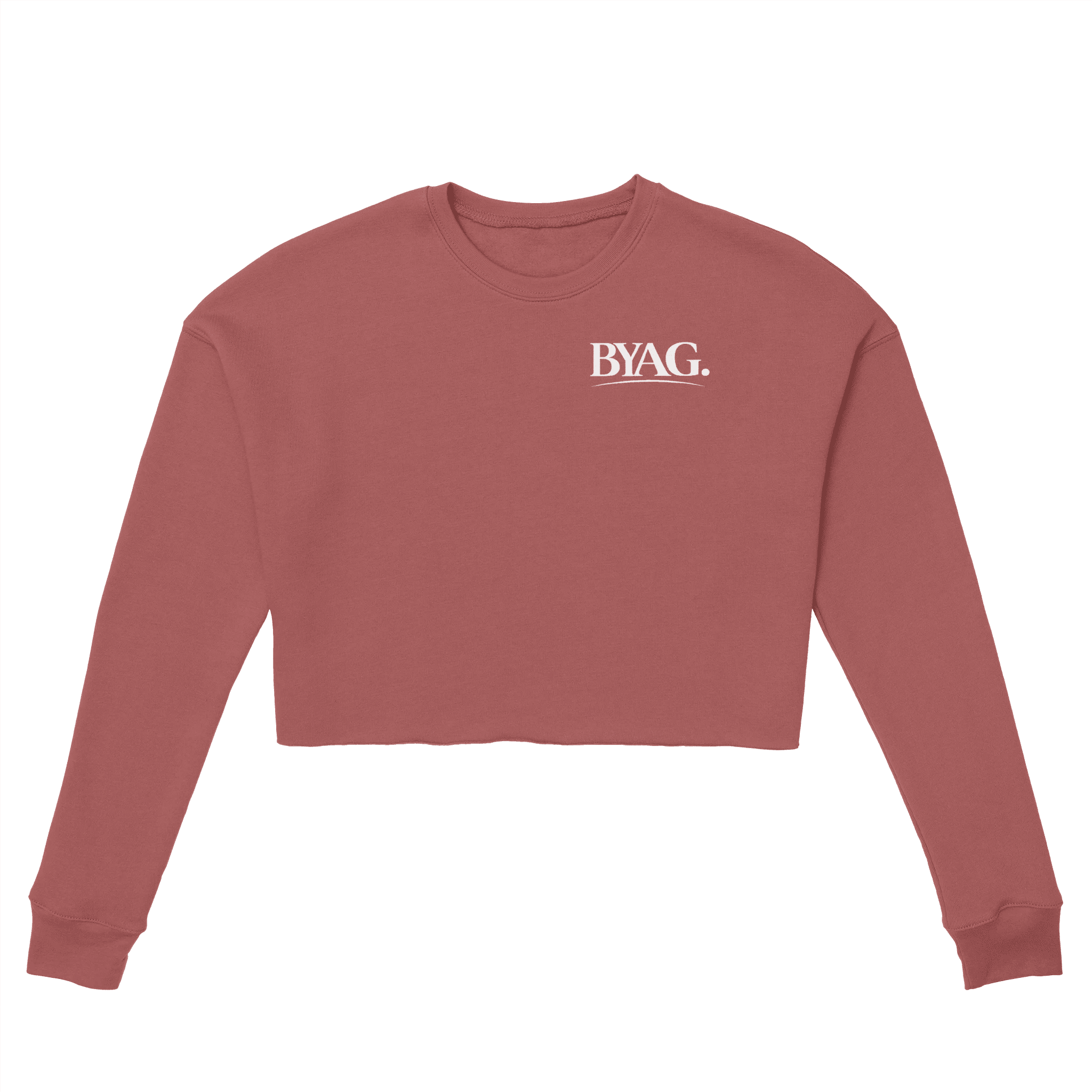 BYAG. Everyday Cropped Sweatshirt – Dusty Rose - BYAG.DEPrint MaterialBYAG.DEBYAG.DE#original_value#S