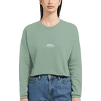 BYAG. Everyday Cropped Sweatshirt – Dusty Blue - BYAG.DEPrint MaterialBYAG.DEBYAG.DE#original_value#S