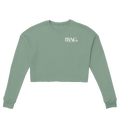 BYAG. Everyday Cropped Sweatshirt – Sage Green - BYAG.DEPrint MaterialBYAG.DEBYAG.DE#original_value#S