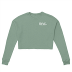 BYAG. Everyday Cropped Sweatshirt – Sage Green - BYAG.DEPrint MaterialBYAG.DEBYAG.DE#original_value#S