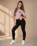BYAG. Everyday Minimal T-Shirt – Zartrosa – Ansicht 4