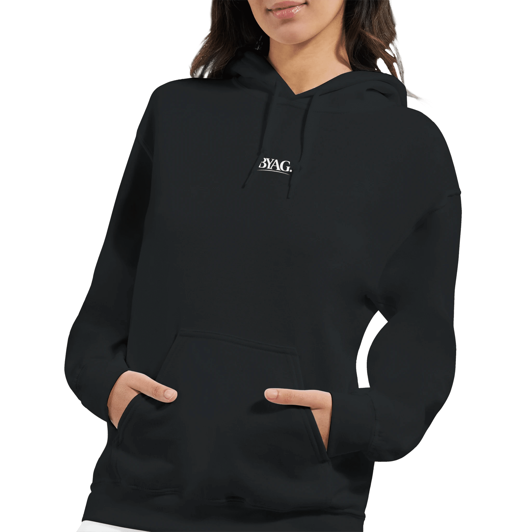 BYAG. Everyday Minimal Hoodie – Black - BYAG.DEPrint MaterialBYAG.DEBYAG.DE#original_value#S