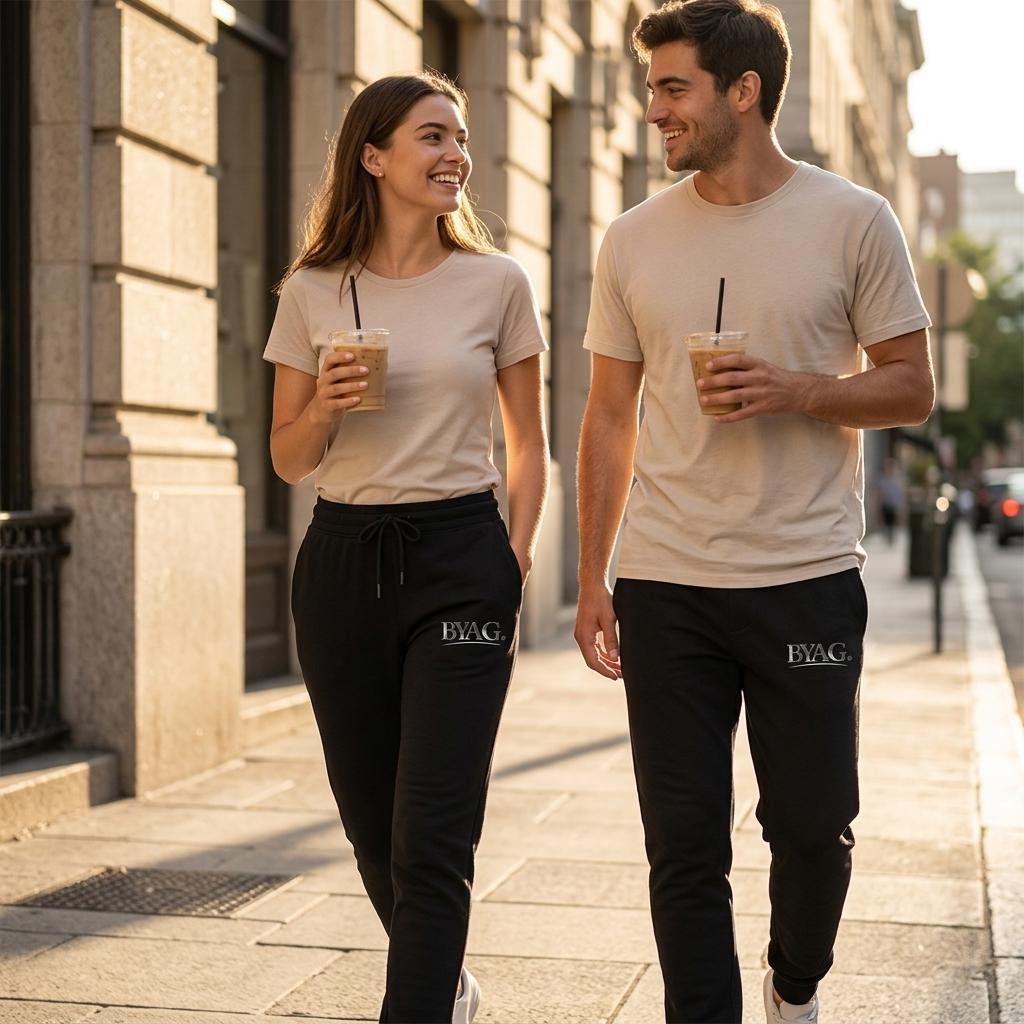 BYAG. Jogging Pants - BLACK - BYAG.DEPrint MaterialBYAG.DEBYAG.DE6d77faea-f84d-47dd-9561-160e2d335d9b9e7199ae - 8a2f - 4a50 - ab73 - c69c27d854d1XS