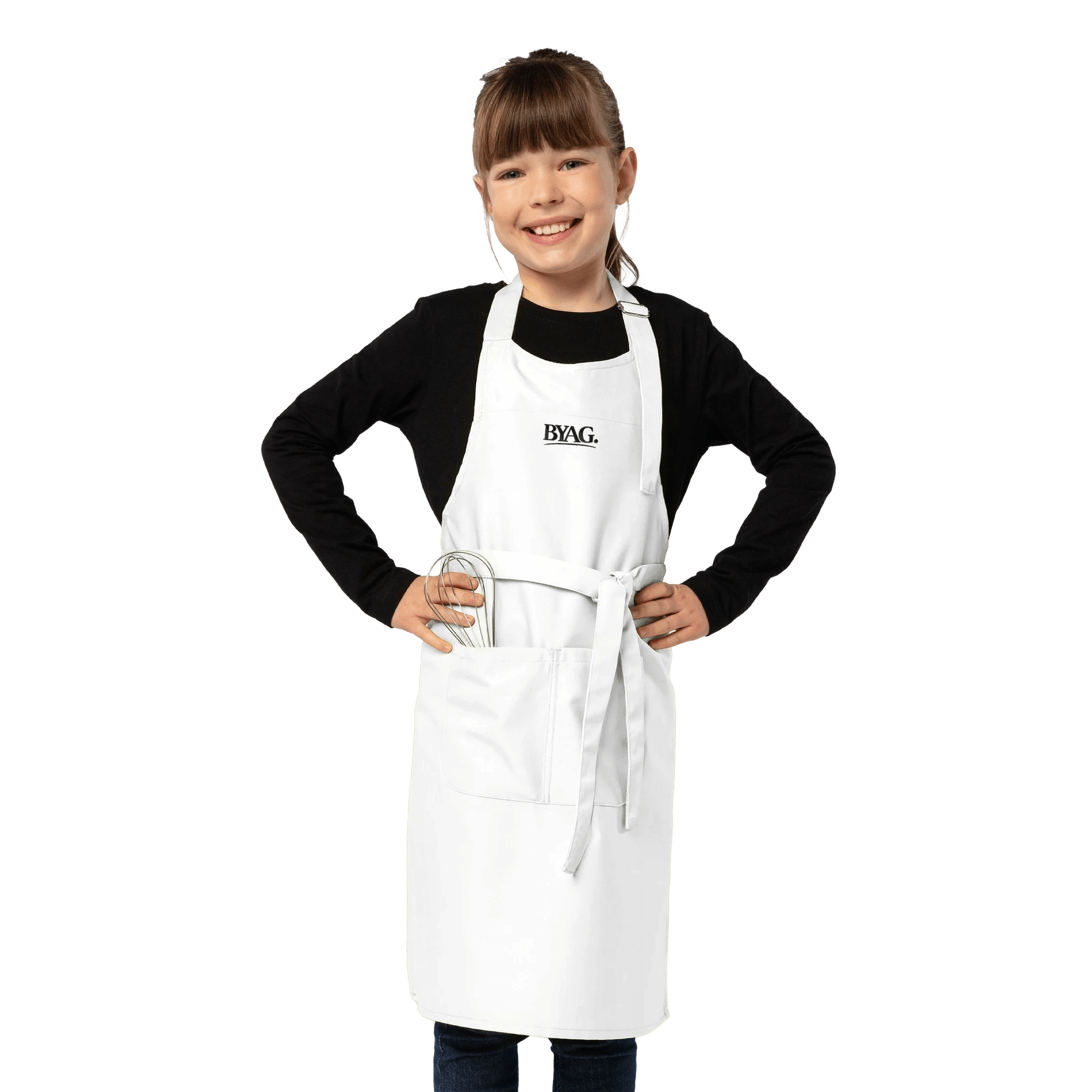 BYAG. Kids Apron with Pocket – White - BYAG.DEPrint MaterialBYAG.DEBYAG.DE#original_value#Default Title
