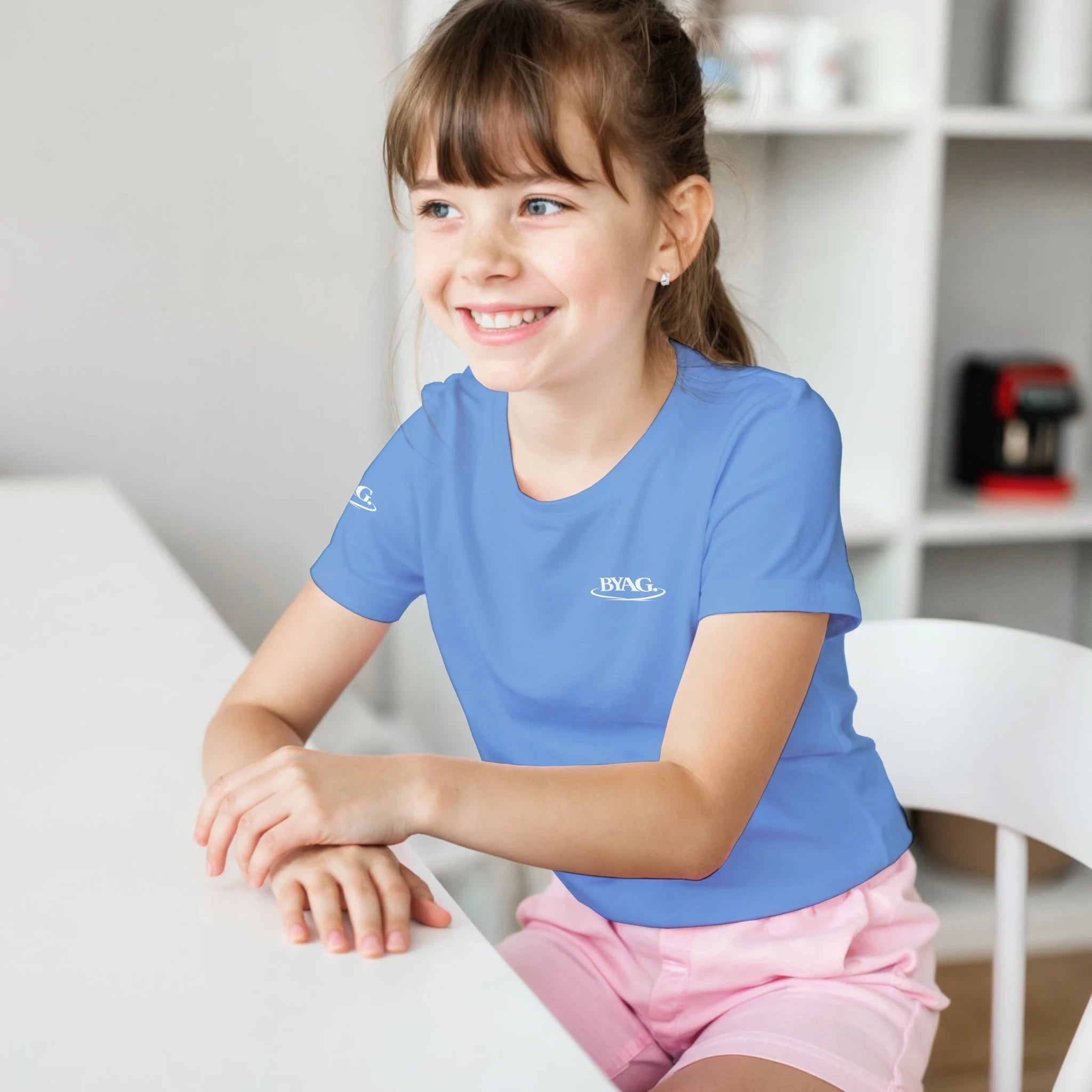 BYAG. Kids Everyday T-Shirt – Blue - BYAG.DEPrint MaterialBYAG.DEBYAG.DE#original_value#S