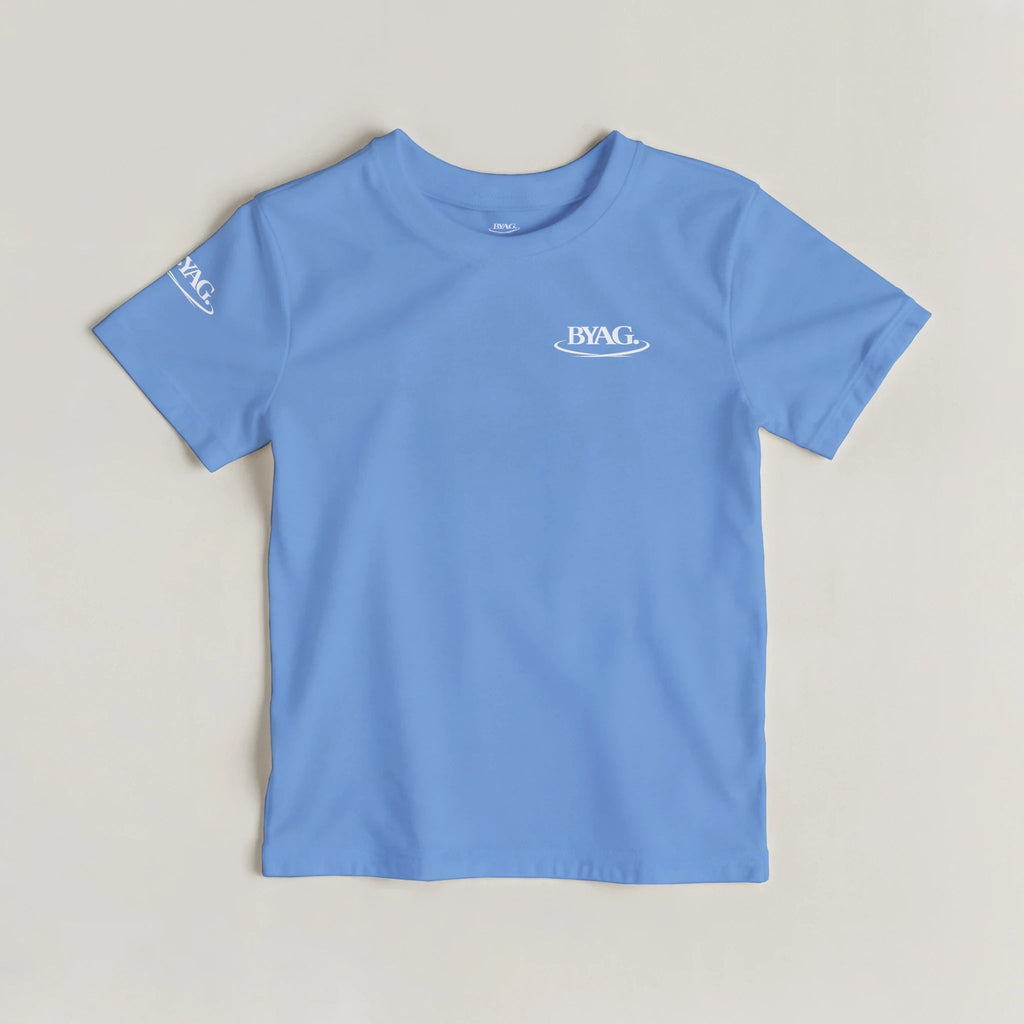 BYAG. Kids Everyday T-Shirt – Blue - BYAG.DEPrint MaterialBYAG.DEBYAG.DE#original_value#S