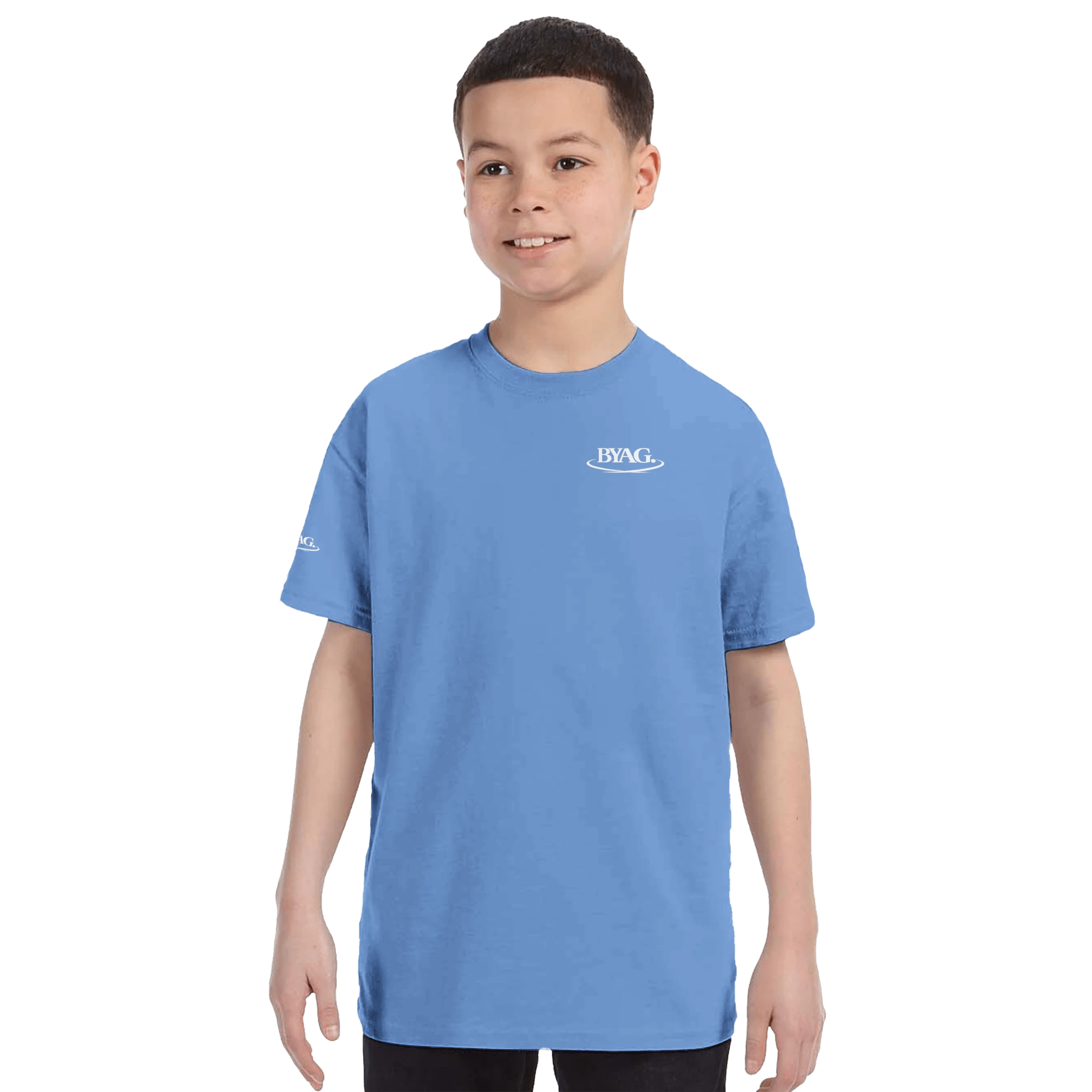 BYAG. Kids Everyday T-Shirt – Blue - BYAG.DEPrint MaterialBYAG.DEBYAG.DE#original_value#S