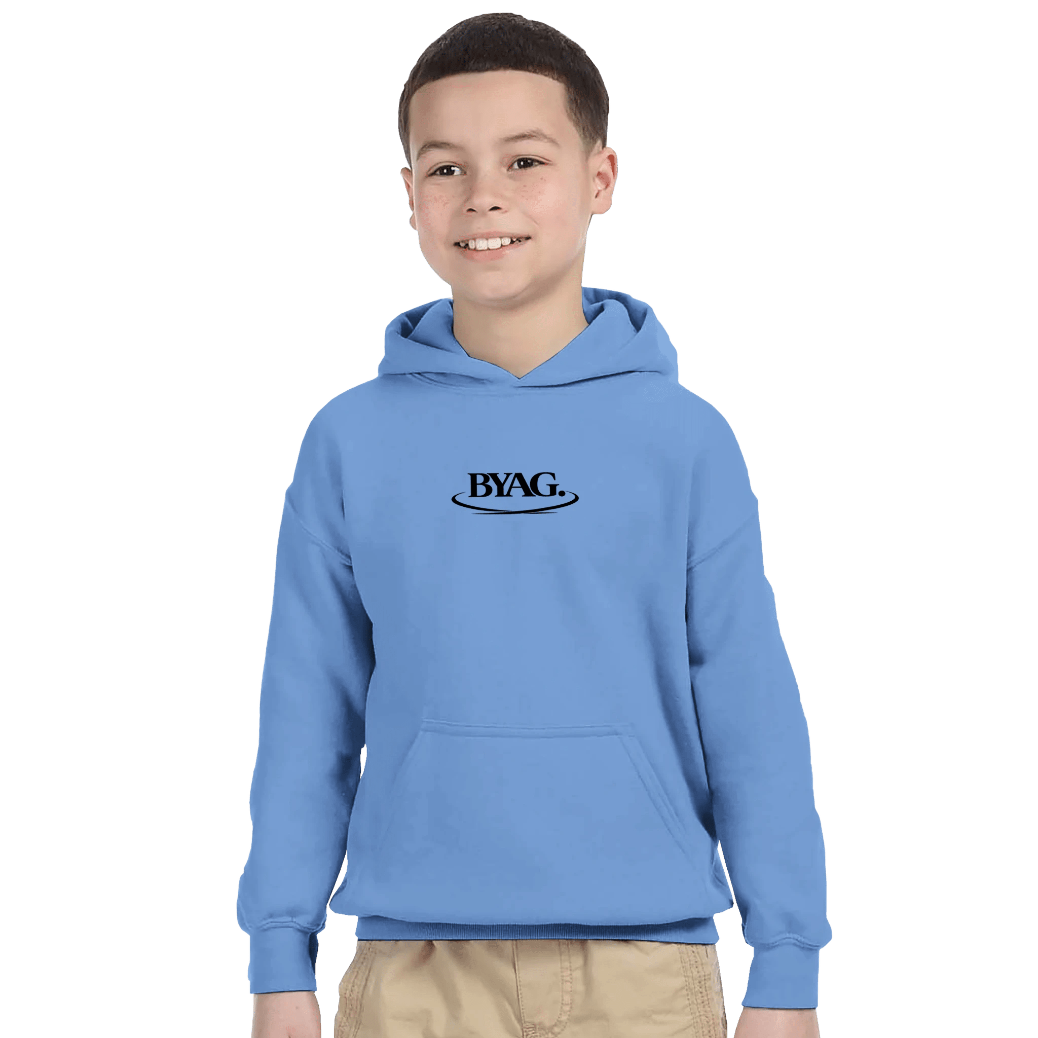 BYAG. Kids Everyday Hoodie – Blue - BYAG.DEPrint MaterialBYAG.DEBYAG.DE#original_value#S