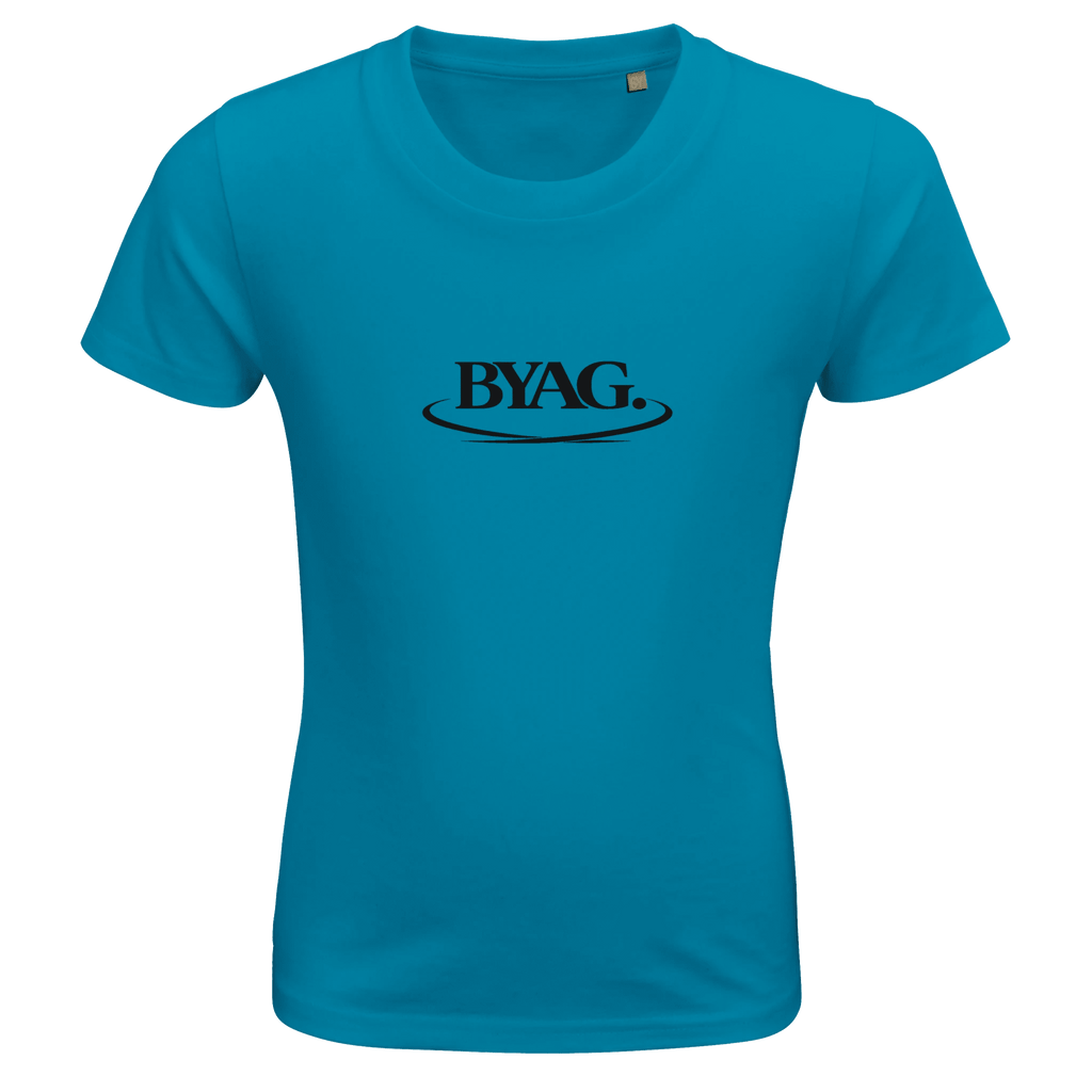 BYAG. Kids Organic T-Shirt – Aqua - BYAG.DEPrint MaterialBYAG.DEBYAG.DE#original_value#2Y