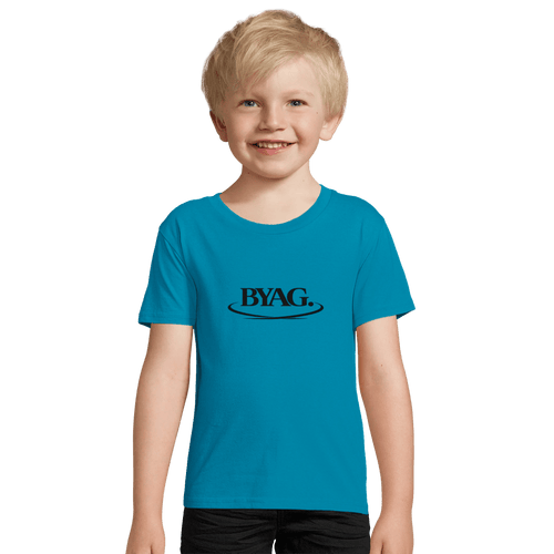 BYAG. Kids Organic T-Shirt – Aqua von BYAG. | BYAG.