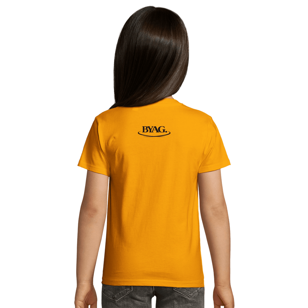 BYAG. Kids Organic T-Shirt – Gold - BYAG.DEPrint MaterialBYAG.DEBYAG.DE#original_value#2Y