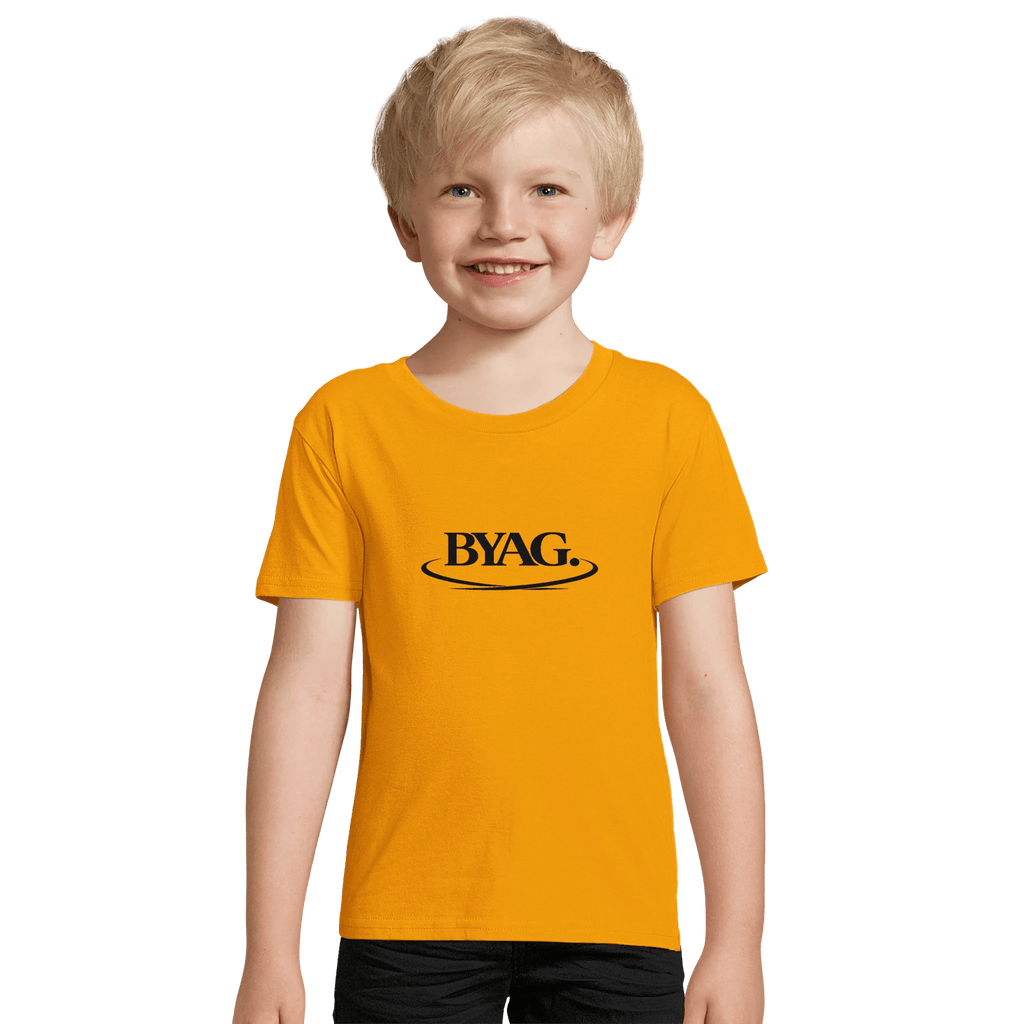 BYAG. Kids Organic T-Shirt – Gold - BYAG.DEPrint MaterialBYAG.DEBYAG.DE#original_value#2Y