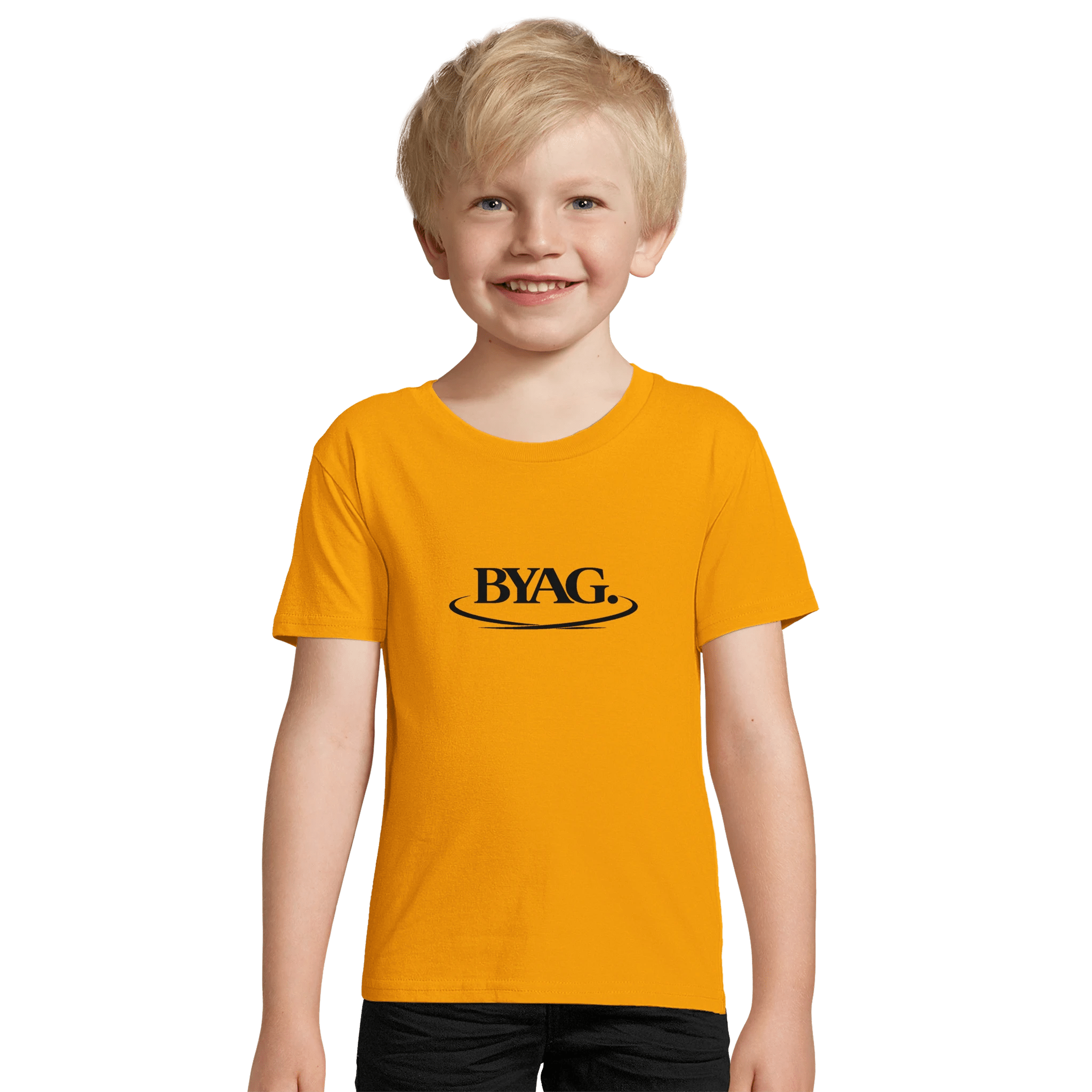BYAG. Kids Organic T-Shirt – Gold - BYAG.DEPrint MaterialBYAG.DEBYAG.DE#original_value#2Y